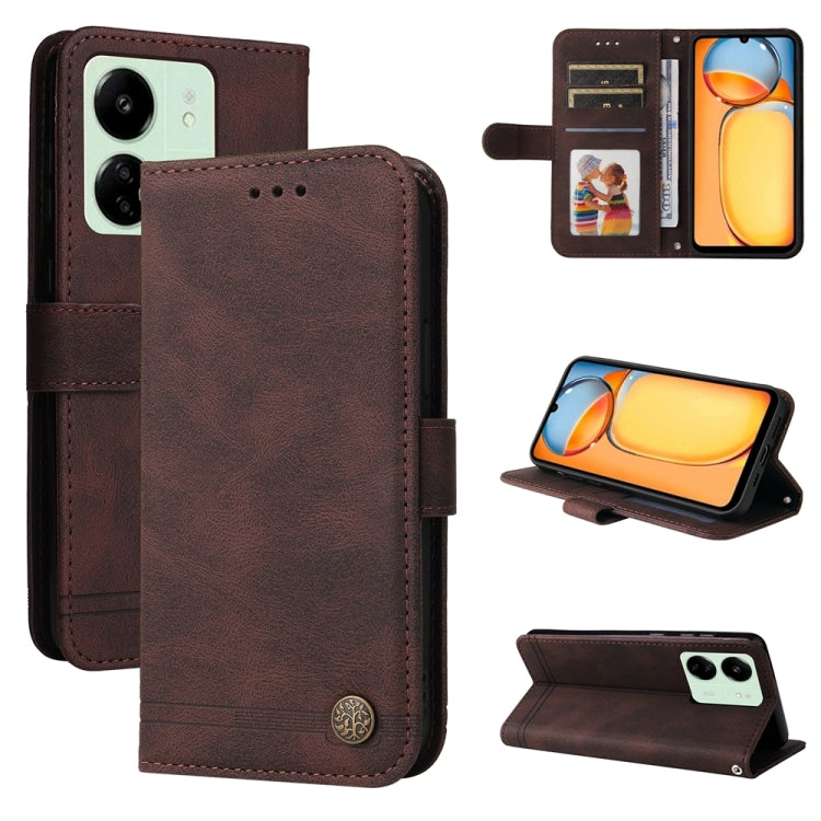 Custodia portafoglio in pelle per Xiaomi Redmi Note 13