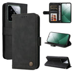 Custodia portafoglio in pelle per Xiaomi 14 Ultra