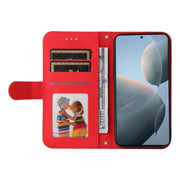 Custodia per telefono in pelle con bottone in metallo con albero della vita Skin Feel, For Xiaomi Redmi K70E, For Xiaomi 14 Ultra, For Xiaomi 14 Pro, For Xiaomi 14