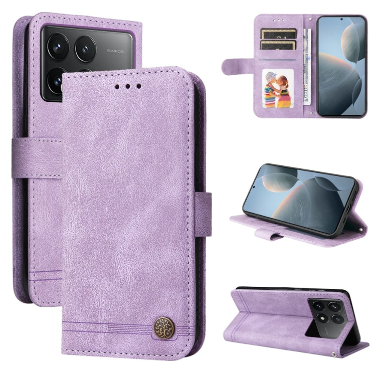 Custodia portafoglio in pelle per Xiaomi 14 Ultra