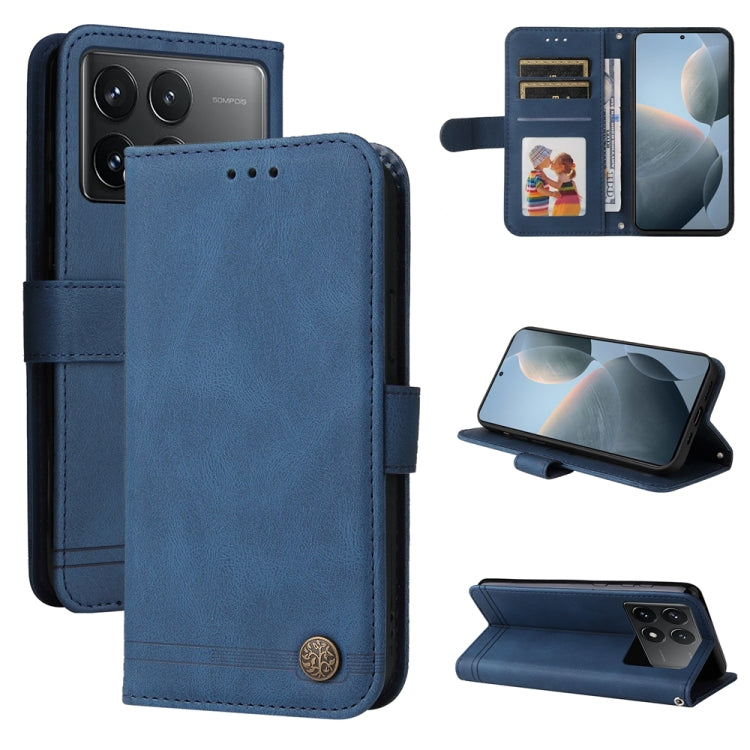 Custodia portafoglio in pelle per Xiaomi 14 Ultra