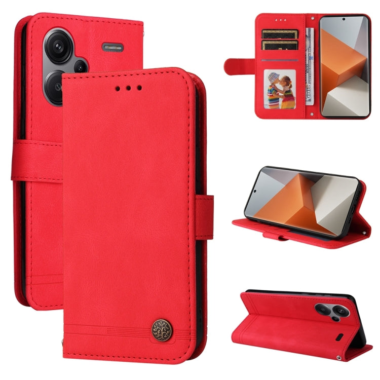 Custodia portafoglio in pelle per Xiaomi Redmi Note 13