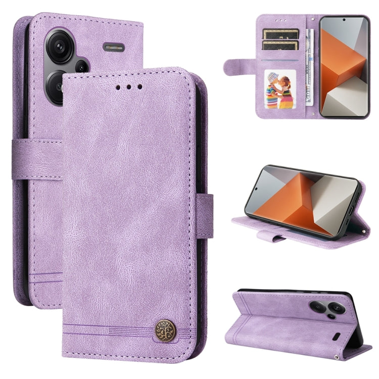 Custodia portafoglio in pelle per Xiaomi Redmi Note 13