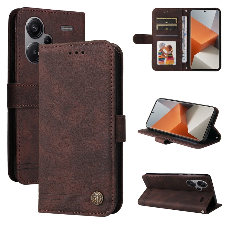 Custodia portafoglio in pelle per Xiaomi Redmi Note 13