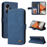Custodia portafoglio in pelle per Xiaomi Redmi Note 13