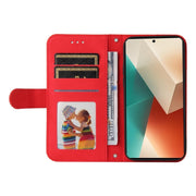 Custodia per telefono in pelle con bottone in metallo con albero della vita Skin Feel, For Xiaomi Redmi Note13 5G Global, For Xiaomi Redmi 13C 4G, For Xiaomi Redmi Note13 Pro+ 5G Global, For Xiaomi Redmi Note13 Pro 5G Global