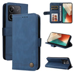Custodia portafoglio in pelle per Xiaomi Redmi Note 13