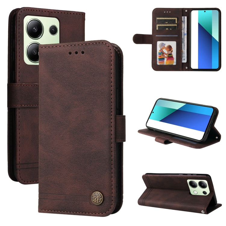Custodia portafoglio in pelle per Xiaomi Poco F6