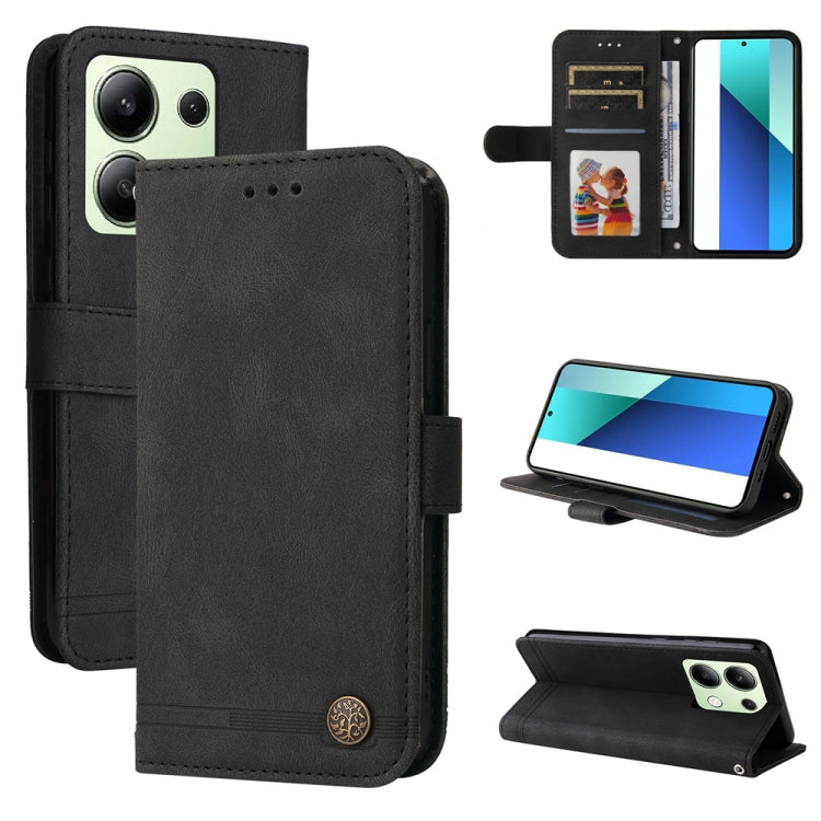 Custodia portafoglio in pelle per Xiaomi Poco F6