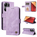 Custodia portafoglio in pelle per Xiaomi Poco F6