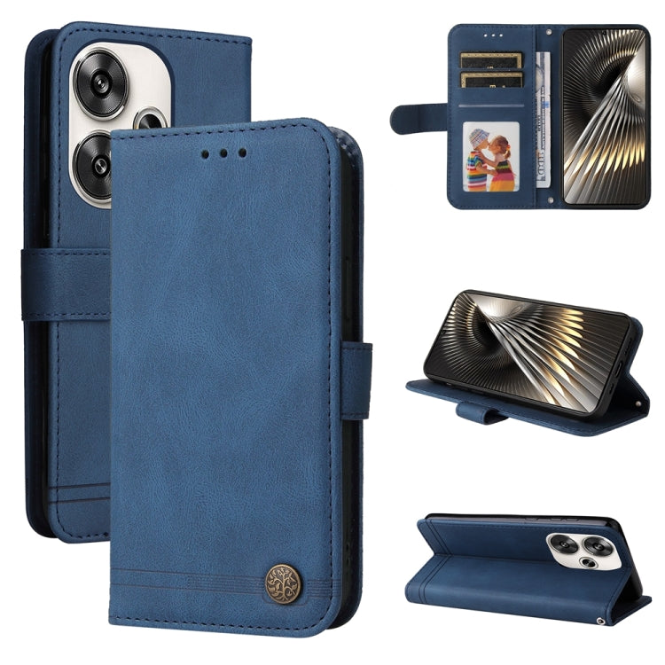 Custodia portafoglio in pelle per Xiaomi Poco F6
