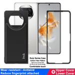 Custodia per telefono PU + PC in fibra di carbonio serie imak Ruiyi, For Huawei Mate X3, For Huawei Pocket 2