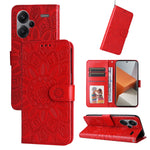 Custodia portafoglio in pelle per Xiaomi Redmi 13C e compatibili