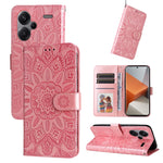 Custodia portafoglio in pelle per Xiaomi Redmi 13C e compatibili