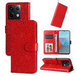 Custodia portafoglio in pelle per Xiaomi Redmi 13C e compatibili
