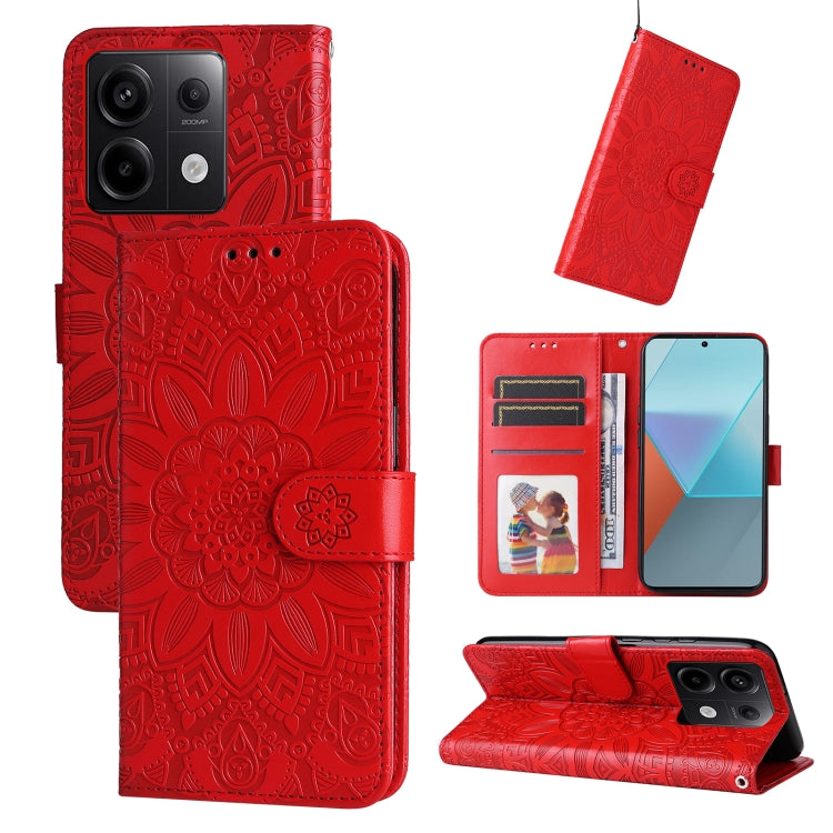 Custodia portafoglio in pelle per Xiaomi Redmi 13C e compatibili