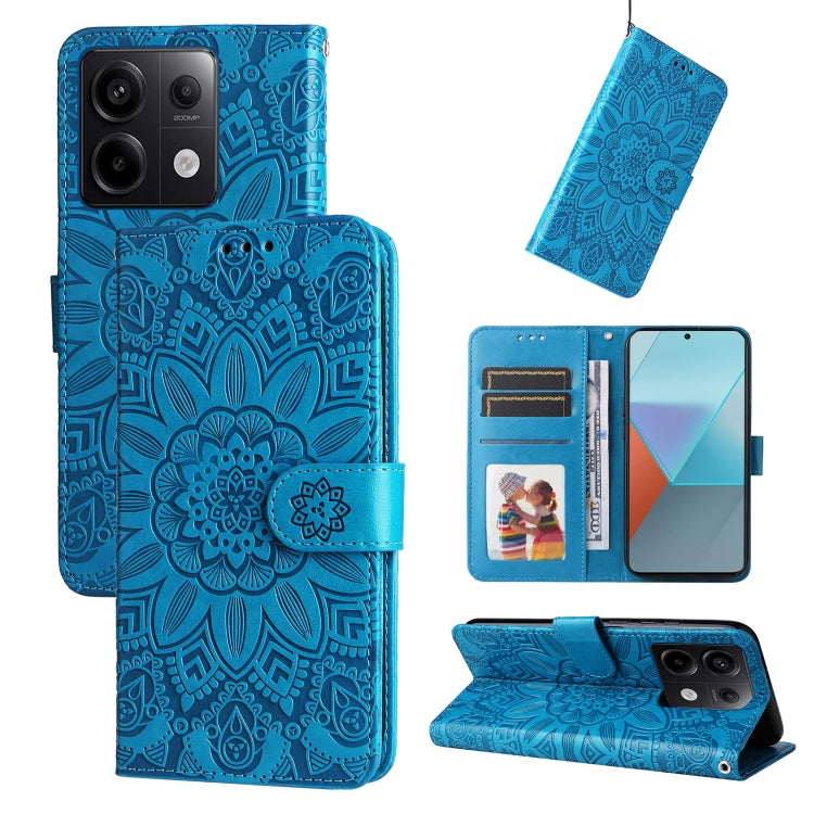 Custodia portafoglio in pelle per Xiaomi Redmi 13C e compatibili