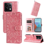 Custodia portafoglio in pelle per Xiaomi Redmi 13C e compatibili