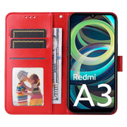 Custodia per telefono in pelle di girasole goffrata, For Xiaomi Redmi A3, For Xiaomi Redmi Note13 Pro 4G Global/Poco M6 Pro 4G, For Xiaomi Redmi Note13 4G, For Xiaomi Redmi K70E