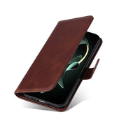 Custodia per telefono in pelle a conchiglia con struttura in vitello classico, For Xiaomi 13T / Redmi K60 Ultra, For Xiaomi Redmi K70 / K70 Pro, For Xiaomi Redmi Poco F5, For Xiaomi Redmi K60 / K60 Pro