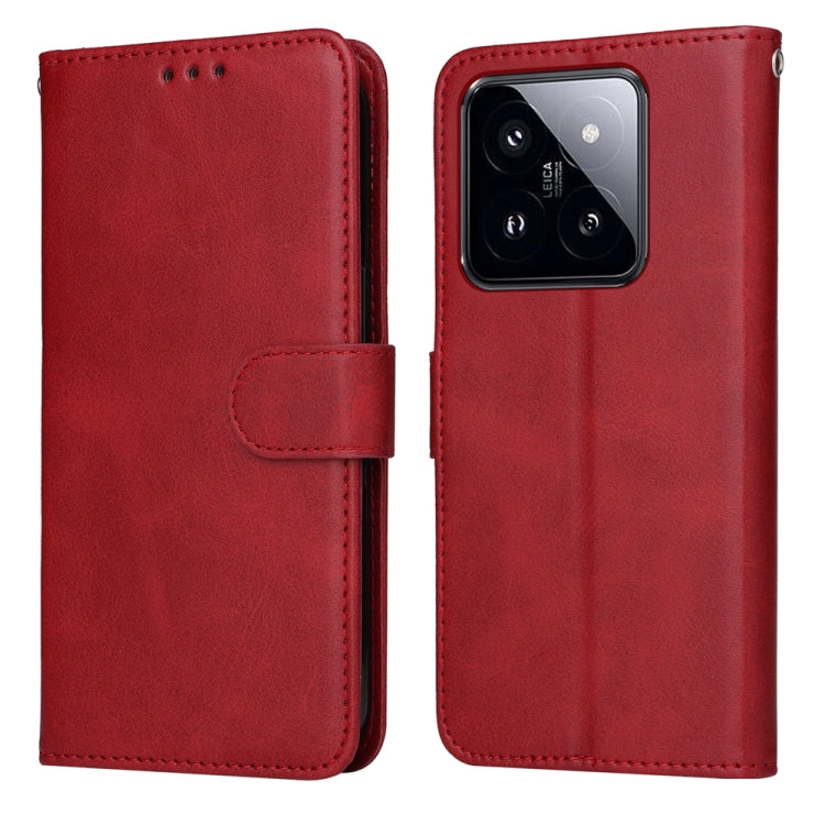Custodia portafoglio in pelle per Xiaomi 14 Ultra