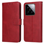Custodia portafoglio in pelle per Xiaomi 14 Ultra
