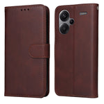 Custodia portafoglio in pelle per Xiaomi Redmi Note 13