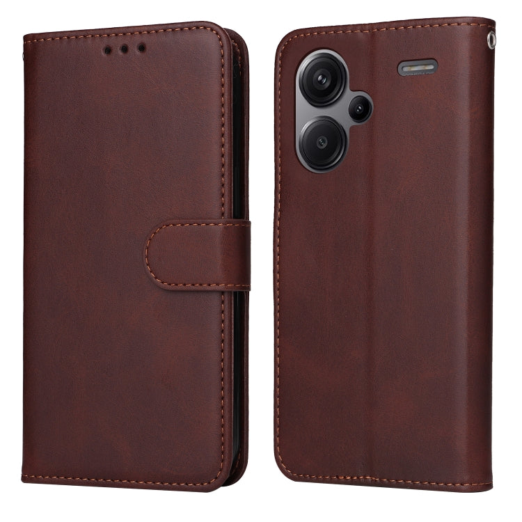 Custodia portafoglio in pelle per Xiaomi Redmi Note 13