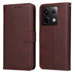 Custodia portafoglio in pelle per Xiaomi Redmi Note 13