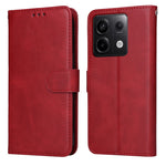 Custodia portafoglio in pelle per Xiaomi Redmi Note 13
