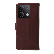 Custodia per telefono in pelle a conchiglia con struttura in vitello classico, For Xiaomi Redmi Note13 5G Global, For Xiaomi Redmi 13C 4G, For Xiaomi Redmi Note13 Pro+ 5G Global, For Xiaomi Redmi Note13 Pro 5G Global
