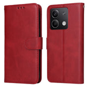 Custodia per telefono in pelle a conchiglia con struttura in vitello classico, For Xiaomi Redmi Note13 5G Global, For Xiaomi Redmi 13C 4G, For Xiaomi Redmi Note13 Pro+ 5G Global, For Xiaomi Redmi Note13 Pro 5G Global