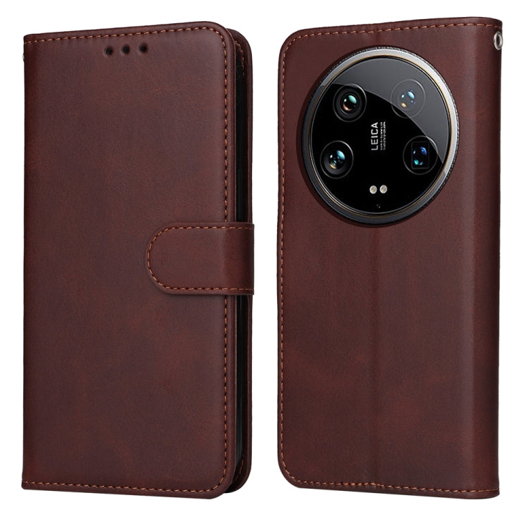 Custodia portafoglio in pelle per Xiaomi 14 Ultra