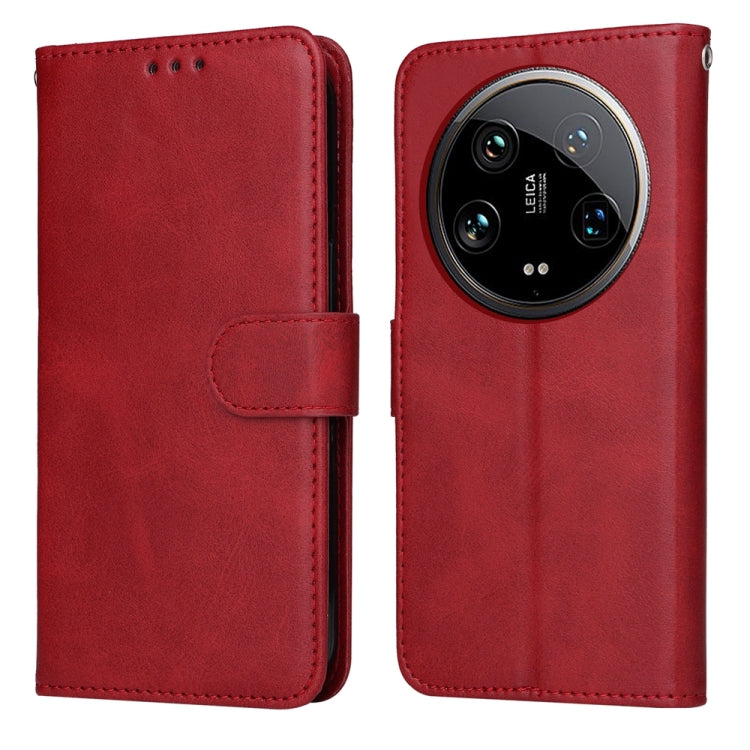 Custodia portafoglio in pelle per Xiaomi 14 Ultra