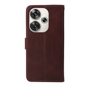 Custodia per telefono in pelle a conchiglia con struttura in vitello classico, For Xiaomi Poco F6, For Xiaomi Redmi A3, For Xiaomi Redmi Note13 Pro 4G Global/Poco M6 Pro 4G, For Xiaomi Redmi Note13 4G