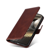 Custodia per telefono in pelle a conchiglia con struttura in vitello classico, For Xiaomi Poco F6, For Xiaomi Redmi A3, For Xiaomi Redmi Note13 Pro 4G Global/Poco M6 Pro 4G, For Xiaomi Redmi Note13 4G