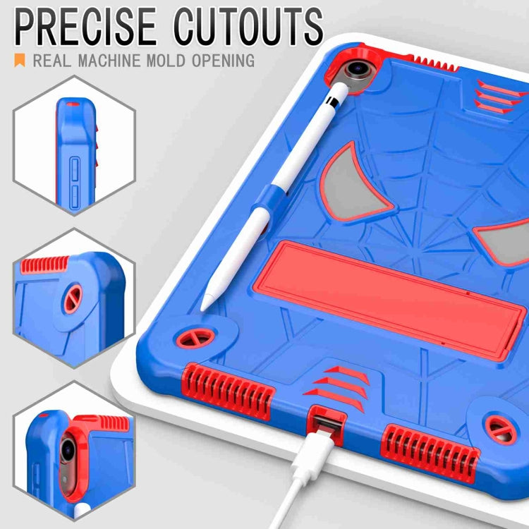 Custodia per tablet PC ibrida in silicone Spider Texture con tracolla, For iPad 10th Gen 10.9 2022, For iPad Pro 11 2021 / Air 5 10.9