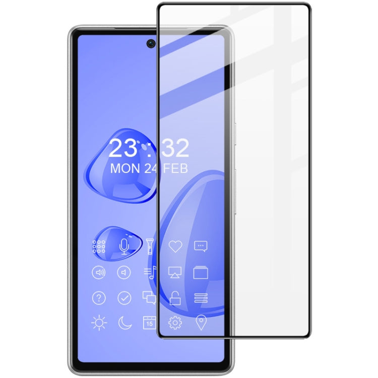 Pellicola in vetro temperato a schermo intero con durezza superficiale imak 9H serie Pro+, For Google Pixel 8 Pro, For Google Pixel 8a, For Google Pixel 8, For Google Pixel Fold, For Google Pixel 7a