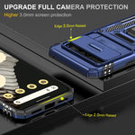 Armatura PC + custodia per telefono con fotocamera in TPU, For Google Pixel 8 Pro, For Google Pixel 8