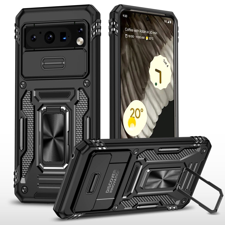 Armatura PC + custodia per telefono con fotocamera in TPU, For Google Pixel 8 Pro, For Google Pixel 8