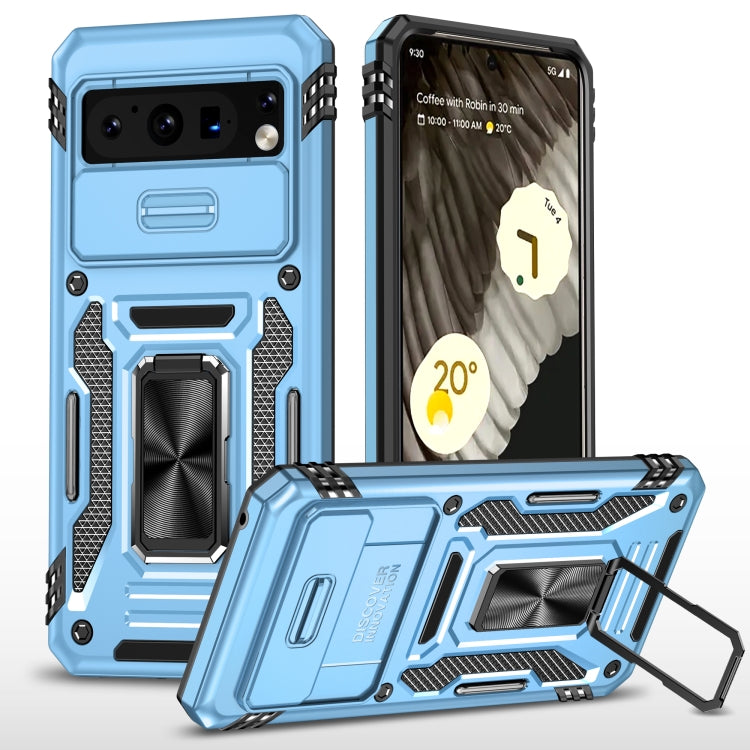 Armatura PC + custodia per telefono con fotocamera in TPU, For Google Pixel 8 Pro, For Google Pixel 8
