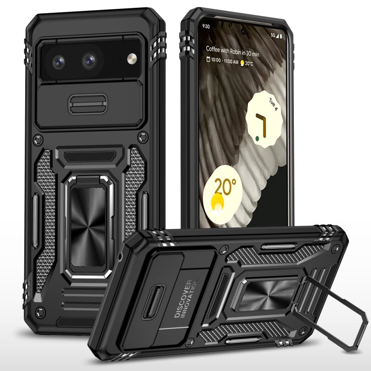 Armatura PC + custodia per telefono con fotocamera in TPU, For Google Pixel 8 Pro, For Google Pixel 8
