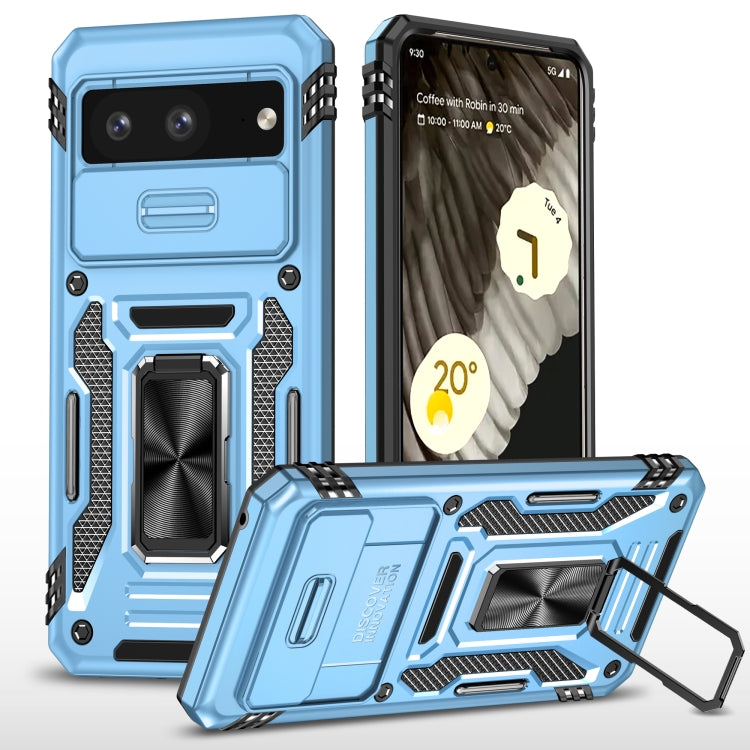 Armatura PC + custodia per telefono con fotocamera in TPU, For Google Pixel 8 Pro, For Google Pixel 8
