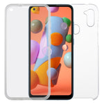 Custodia per cellulare trasparente all-inclusive a doppia faccia ultrasottile in PC + TPU, For Samsung Galaxy A01, For Samsung Galaxy A11, For Samsung Galaxy A70, For Samsung Galaxy J6+, For Samsung Galaxy M31, For Samsung Galaxy Note10                ...