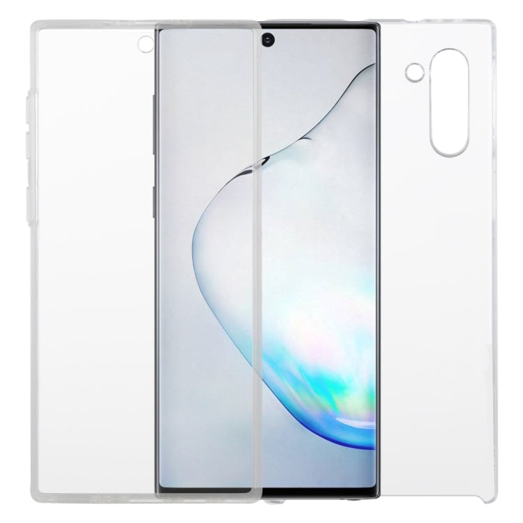 Custodia per cellulare trasparente all-inclusive a doppia faccia ultrasottile in PC + TPU, For Samsung Galaxy A01, For Samsung Galaxy A11, For Samsung Galaxy A70, For Samsung Galaxy J6+, For Samsung Galaxy M31, For Samsung Galaxy Note10                ...