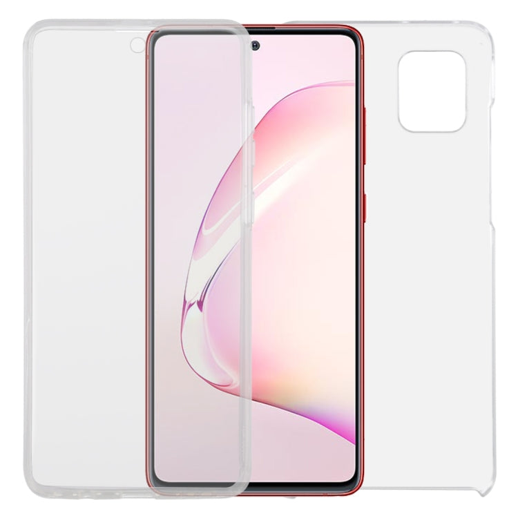 Custodia per cellulare trasparente all-inclusive a doppia faccia ultrasottile in PC + TPU, For Samsung Galaxy A01, For Samsung Galaxy A11, For Samsung Galaxy A70, For Samsung Galaxy J6+, For Samsung Galaxy M31, For Samsung Galaxy Note10                ...