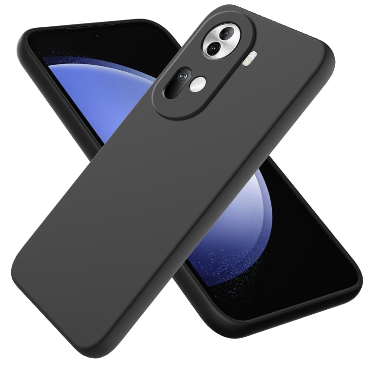Custodia per telefono antiurto in silicone liquido di colore puro, For OPPO Reno11 5G Global, For OPPO Reno11 Pro 5G Global, For OPPO A59 / A2, For OPPO A38 / A18 4G, For OPPO A58 4G, For OPPO K11 5G