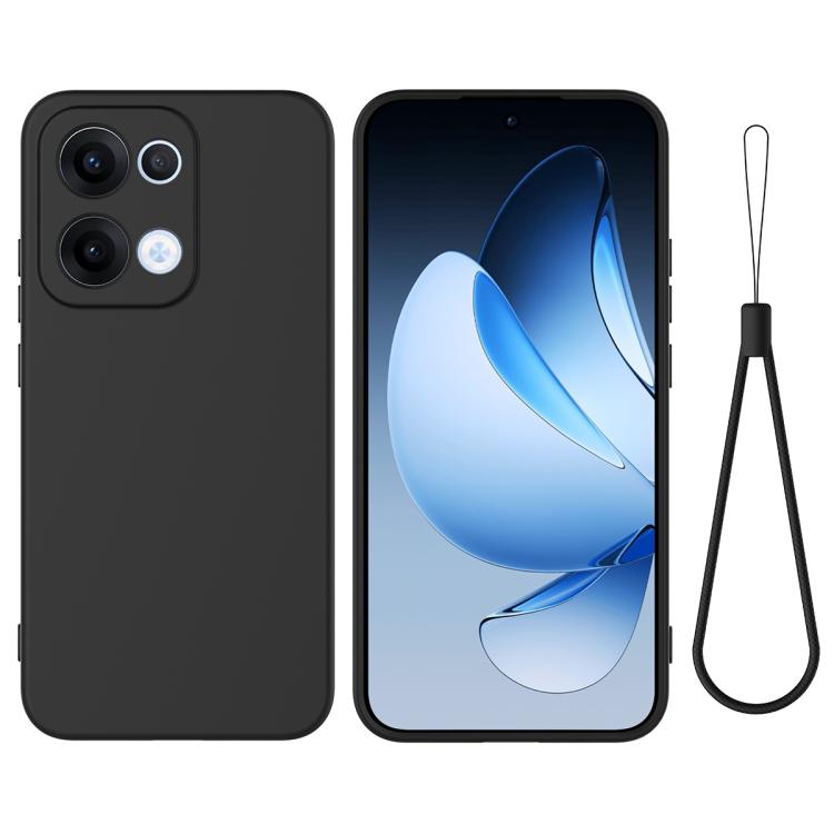 Custodia per telefono antiurto in silicone liquido di colore puro, For OPPO Reno13 5G Global, For OPPO Reno13 F 4G / 5G, For OPPO Find X8, For OPPO A3x / A5i 4G, For OPPO A3 Pro 5G India, For OPPO F27 5G