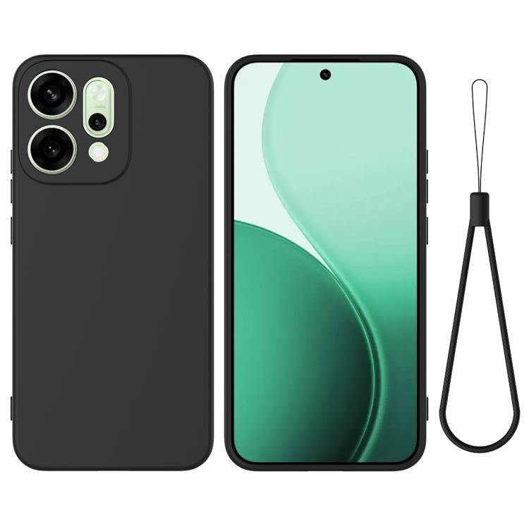 Custodia per telefono antiurto in silicone liquido di colore puro, For OPPO Reno14 5G Global, For OPPO A5 Pro 4G, For OPPO F29 Pro 5G, For OPPO F29 5G / A5 2025, For OPPO A5 Pro 5G, For OPPO Reno13 Pro 5G Global