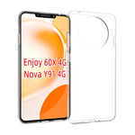 Custodia per telefono in TPU con trama impermeabile, For Huawei Enjoy 60X / nova Y91